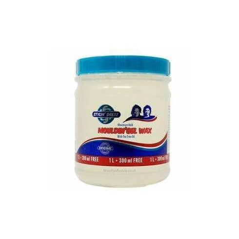 Stylin Dredz Mouldin Gel Wax 1 Litre